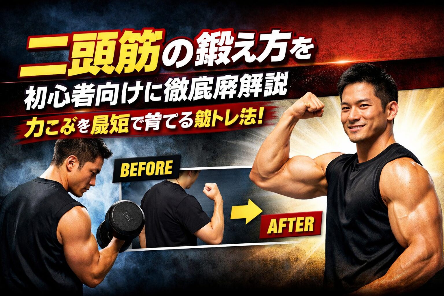 二頭筋　鍛え方